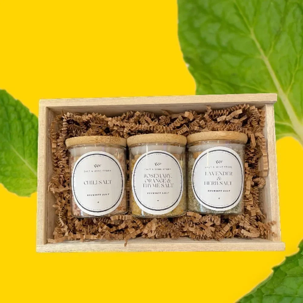 Salt & Wine Shop Gourmet Cooking Salts!
